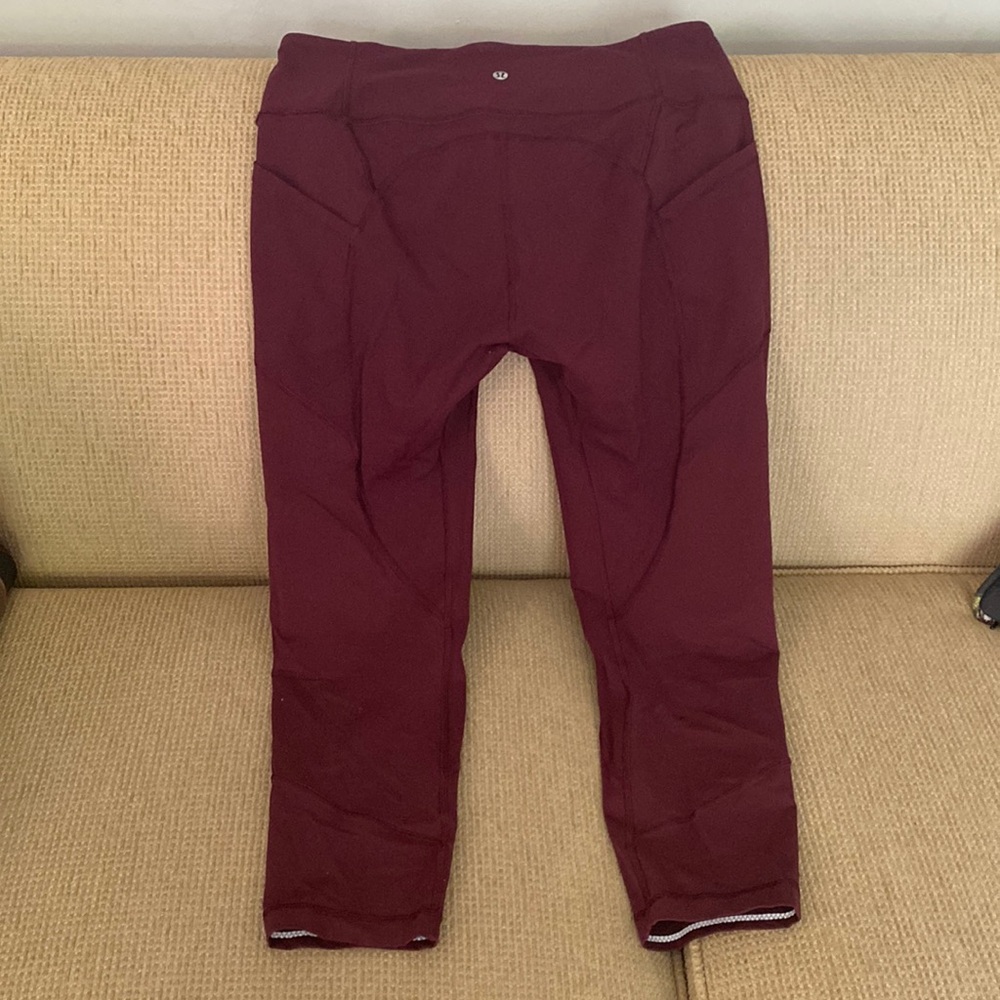 LuluLemon Garnet Pants size 14.